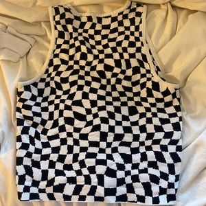 Checkered top
